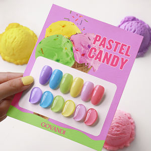 Vernis Gel Couleurs <span class=keywords><strong>Pastel</strong></span> OEM, Étiquette Privée, Vente en Gros, Peinture d'Ongles, Vernis Gel Haute Pigmentation, Logo Personnalisé - Product Image 4