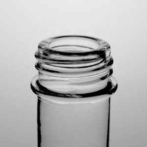Empty Extra White Fashion Round Cylindrical GPI Screw Cap Cork Stopper <strong>Small</strong> Gin <strong>Vodka</strong> Whiskey 375ml Liquor <strong>Bottles</strong> Wholesale - Product Image 4