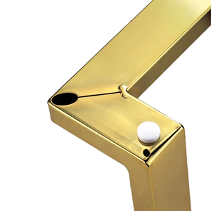 Modern Gold New Furniture Legs Furniture Accessories Square <strong>Sofa</strong> Leg Decorative <strong>Support</strong> Gold Strip Furniture Hardware for <strong>Sofa</strong> - Product Image 5