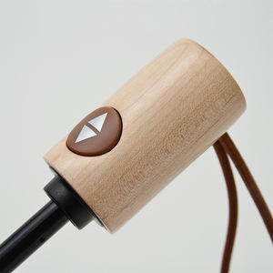 <span class=keywords><strong>ร่ม</strong></span>พับสีพื้นสำหรับทั้งชายและหญิง รับสกรีนโลโก้ ใช้ได้ทั้งวันแดดและวันฝน ลายป่า ด้าม<span class=keywords><strong>ไม้</strong></span> อัตโนมัติเต็มรูปแบบ - Product Image 3