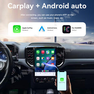 ZWNAV - Sistema de Navegación GPS para Automóvil de 12.1 Pulgadas, 4G, Android, para Ford Ranger <span class=keywords><strong>2022</strong></span>, Radio, Estéreo, Carplay - Product Image 3