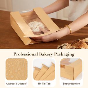 Sacs d'emballage alimentaire en PE transparent recyclable sur mesure pour le <span class=keywords><strong>pain</strong></span> en gros <span class=keywords><strong>pain</strong></span>, pour l'emballage <span class=keywords><strong>de</strong></span> grandes baguettes - Product Image 4