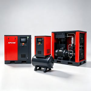 เครื่องอัดอากาศแบบสกรูติดตั้งบนแท่นพร้อมถังเก็บลม รุ่น EZ5T ซีรีส์ เครื่องอัดอากาศอุตสาหกรรมแบบเงียบ 7.5 กิโลวัตต์ 10 แรงม้า - Product Image 6