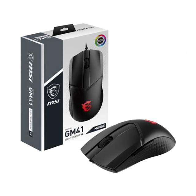 CLUTCH GM41 E-Sports Wired RGB Mouse Right-Handed 16000 DPI Programmable Lightweight Ergonomic Mini Design USB 2.4g 6 Buttons