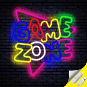 Letrero LED de Neón MACCAN para Decoración de Pared, Estilo <span class=keywords><strong>Arcade</strong></span> para Sala de Juegos, Cuarto de Hombre, Dormitorio, 12V CC, 1 Año de Garantía, Dropshipping, Diseño Personalizado Gratuito - Product Image 2