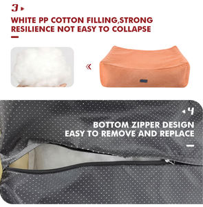 Cama de gato pequeña de estilo de bolsillo, bonita cubierta extraíble, Material PP para perros, cama para mascotas de tamaño XL disponible - Product Image 3
