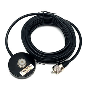 Soporte <span class=keywords><strong>de</strong></span> <span class=keywords><strong>antena</strong></span> magnética fuerte <span class=keywords><strong>de</strong></span> 55mm <span class=keywords><strong>de</strong></span> diámetro 5M RG58 <span class=keywords><strong>Cable</strong></span> <span class=keywords><strong>de</strong></span> alimentación PL259 Base magnética para comunicación Premium <span class=keywords><strong>de</strong></span> radio móvil - Product Image 1
