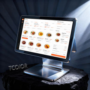 Terminal POS Caixa Registradora de Mesa com Design Contínuo em Liga de Alumínio de 15,6" Sistema Tudo em Um <span class=keywords><strong>Windows</strong></span> Direto da Fábrica - Product Image 1