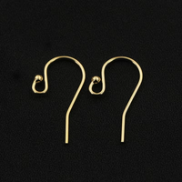 Crochets d'oreille en or plaqué de haute qualité pour la fabrication de bijoux faits main DIY