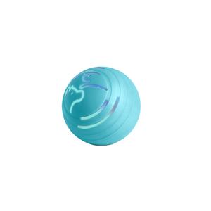 Bola mainan putar otomatis elektrik ramah lingkungan interaktif pintar untuk kucing dalam ruangan anjing kecil baterai 300mAh 4 jam buatan waktu bermain - Product Image 1