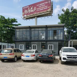 Werksverkauf freistehendes Einfamilienhaus vorgefertigtes Restaurantgebäude mobiler Zusammenbau Schnellhaus