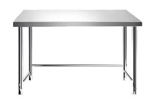 Table basse VICTORY en acier inoxydable à 6 pieds Table basse en inox pour boulangerie Équipement essentiel pour hôtels et restaurants - Product Image 6