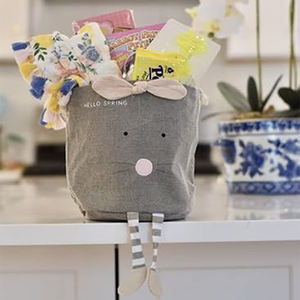 Bolsas <span class=keywords><strong>de</strong></span> Tela Bordadas con Conejitos para Recuerdos <span class=keywords><strong>de</strong></span> Fiesta <span class=keywords><strong>de</strong></span> Pascua, Decoraciones, Bolsas <span class=keywords><strong>de</strong></span> Almacenamiento con Conejitos para <span class=keywords><strong>la</strong></span> Búsqueda <span class=keywords><strong>de</strong></span> Huevos <span class=keywords><strong>de</strong></span> Pascua - Product Image 2