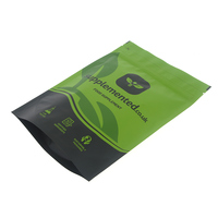 Op maat gemaakte bedrukte plastic voedselverpakkingstas met ritssluiting, staande pouch, voor gedroogd fruit, koekjes, koffie, voedselveilige aluminiumfolie tas