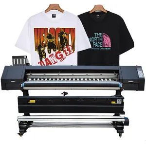 Hot Verkoop 1.8M DX5/3200 Grootformaat Textiel Sublimatie Printer Digitale Afdrukken Weefsel Machine In China