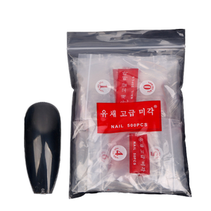 Puntas de <span class=keywords><strong>Uñas</strong></span> de Gel Suave ABS de 600 Piezas al por Mayor de Fábrica Foretrend, Buen <span class=keywords><strong>Precio</strong></span>, Estilo Gota de Agua, Cortas, Transparentes, Francesas, sin Rastro - Product Image 5