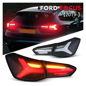 Stunningmore Car Light for Ford Focus 3 Sedan LED Taillight Taillamp 2019+ Auto Accessories Tail light Tail lamp