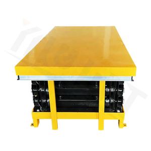 AC Powered 500KG 1000KG Elektrischer Scheren hub tisch mit Rollen - Product Image 2