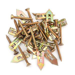 Kit professionnel robuste de 30mm de long, marteau à expansion zingué, ancres pour cloisons sèches auto-perceuses pour la <span class=keywords><strong>fixation</strong></span> de plaques de plâtre - Product Image 4