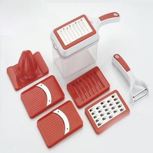 Superventas cocina multi 6 en 1 manual Vistaar herramienta de cocina cortador de frutas y verduras cortador de cebolla rebanador de verduras picador de verduras - Product Image 5
