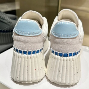 Chaussures pour hommes en maille respirante, anti-odeur, polyvalentes toutes saisons, à semelle épaisse, décontractées, pour la marche en plein air, à lacets. - Product Image 3