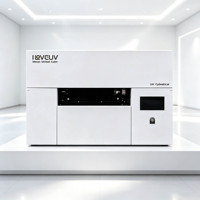 Mesin Cetak UV Silinder Kecepatan Tinggi 360 untuk Botol, Kaleng, Cangkir, Printer UV Silinder I3200 dengan Single Printhead dan Rotary Printing