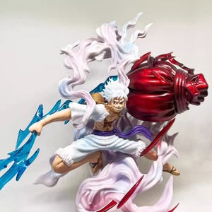 One Pieced King GK Ghost Island Big Fist 5 archivo Nika Lufei Fruit Awakening estatua modelo en caja figuras de Anime - Product Image 2
