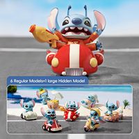 Miniso Lilo & Stitch Figura de Anime en Caja Sorpresa, Personaje Aleatorio, Modelo Coleccionable, Juguete para Decoración del Hogar y Regalos