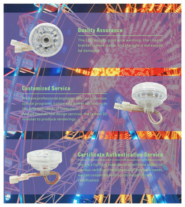 Фабричное производство программируемых DMX 60 мм развлекательных светодиодных светильников для украшения кабошона - Product Image 4