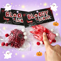 Nouveau jouet anti-stress en TPR non toxique pour Halloween, motif tête de citrouille, unisexe, design fidget, pour soulager l'anxiété
