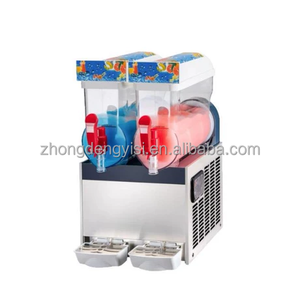 High Temperature Resistant One Key Start Double tank <b>Ice</b> <b>Slush</b> <b>Machine</b> Commercial for Coffee Shop Dessert Shop - Product Image 1