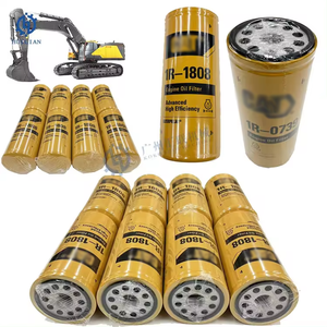 1r-0739 1r-1808 1r-0750 1r-0716 1r-0722 1r-0755 1r-0762 1r-0749 1r-0751 Bộ lọc dầu động cơ cho máy đào dầu diesel - Product Image 1