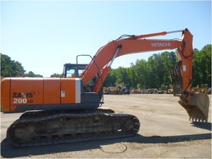 Excavadora sobre orugas Hitachi ZX200 usada en Japón, excavadoras de 20 toneladas, alta configuración con líneas de interruptor, Vídeo del sitio disponible - Product Image 4