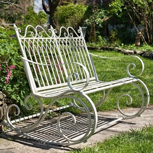 Meilleure vente de <span class=keywords><strong>chaise</strong></span> à bascule de camping en plein air blanche à gravité zéro banc de patio léger - Product Image 2