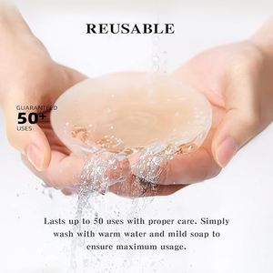 Couvre-mamelons adhésifs réutilisables <span class=keywords><strong>en</strong></span> silicone mat pour femmes, confortables, <span class=keywords><strong>forme</strong></span> ronde, design sans couture, emballage - Product Image 4