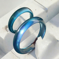 Bracelets en cristal poli de la marque DS de la plus haute qualité, modèle B064, vente en gros, diverses qualités, bleu foncé naturel, cadeaux