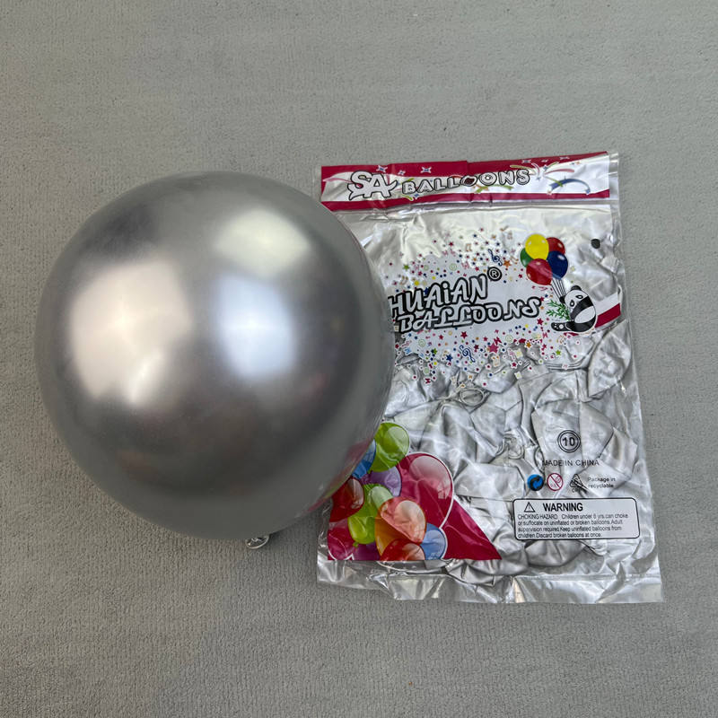 Wholesale 10inch Shuaian Balloon Globos Metallic Latex Balloons 10Inch Chrome Latex Helium Balloons Wedding Party Decor Supplies