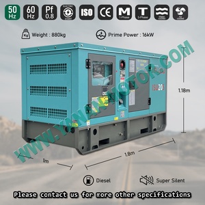 Generador Súper Silencioso con Motor en Oferta para Blue Power 30kw, Generador YN-NEW220719 - Product Image 1