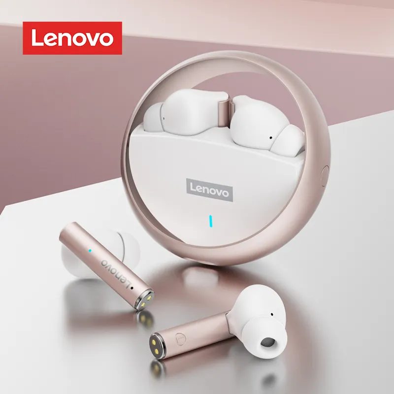 Lenovo LP60 Livepods TWS Rotating Headsets AAC Noise Reduction Earbuds Headphone Wireless Earphones Lenovo LP60