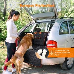 <span class=keywords><strong>Protection</strong></span> de coffre de <span class=keywords><strong>voiture</strong></span> antidérapante imperméable, housse de siège de <span class=keywords><strong>voiture</strong></span> pour <span class=keywords><strong>chien</strong></span>, couverture avec <span class=keywords><strong>protection</strong></span> latérale, doublure durable anti-salissure - Product Image 4