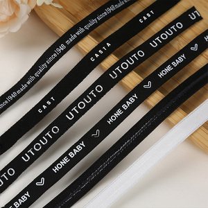 Hot Bán dây đeo mạnh mẽ Nylon Nhà cung cấp Mô hình đàn hồi cao su Silicone dây đeo chân đàn hồi Gripper in ban nhạc cho áo ngực - Product Image 4