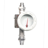 Débitmètre numérique à zone variable pour fluides vapeurés à haute température et haute pression, en acier inoxydable, personnalisable OEM