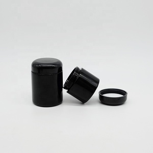 Bouteilles de supplément de poudre de protéine de lactosérum de nutrition UV violette standard à large bouche bocaux avec bouchons en bakélite noire - Product Image 4
