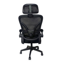 Chaise de bureau ergonomique moderne pivotante avec support lombaire en maille, réglable, de luxe, pour PDG, personnalisable, ensemble de mobilier de bureau