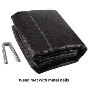 90GSM PP avec UV agriculture serre paysage tissu tapis de mauvaises herbes jardin <span class=keywords><strong>couvre</strong></span>-sol pour la plantation d'arbres - Product Image 6