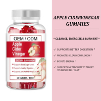 Complément alimentaire en gommes au vinaigre de cidre de pomme avec oligo-éléments OEM ODM