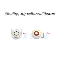 Microphone à condensateur AI-KSEN 4013 avec tube de fixation pour casque, micro concentrique 4 * 1,3 mm