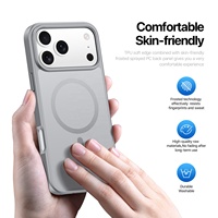 Étui de téléphone magnétique translucide DuxDucis Fashion pour iPhone 18 Pro Max 18 Ultra Fold 17 Pro, coque arrière mate antichoc givrée