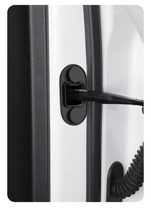 ID3 ID4 insonorisé Crash Anti-Collision Silicone Pad accessoire <span class=keywords><strong>serrure</strong></span> de porte de <span class=keywords><strong>voiture</strong></span> pour VW ID housse de protection coussin amortisseur - Product Image 4