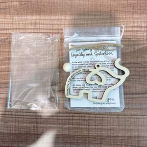 Nuevo Colgante Decorativo <span class=keywords><strong>de</strong></span> Madera con Diseño <span class=keywords><strong>de</strong></span> Elefantes, Regalo <span class=keywords><strong>de</strong></span> Amor y Lealtad, para Hermanas y Amigas, Adorno para el Hogar - Product Image 3